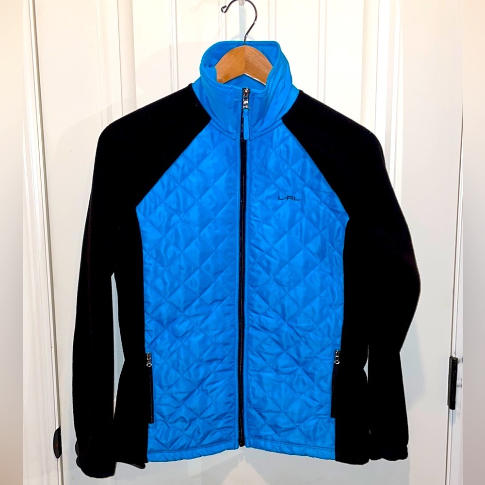 Lauren Ralph Lauren S ActiveWear Light ZipFront Faux Turtleneck Jacket - Picture 16 of 16
